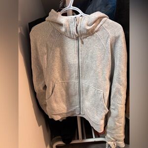 Lululemon grey hoodie full zip